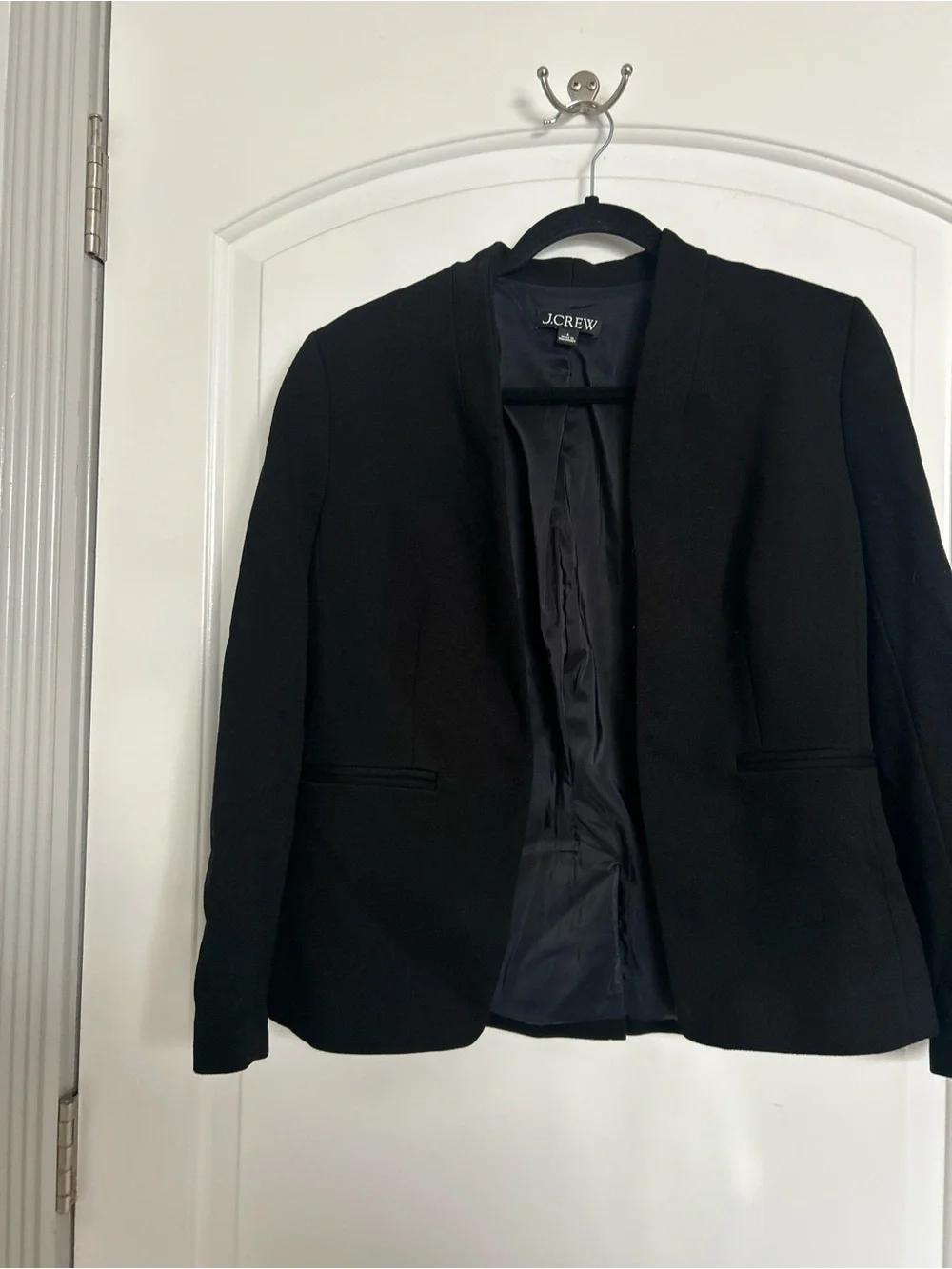 J Crew Going-out blazer in stretch twill size 6 chic preppy academia career work